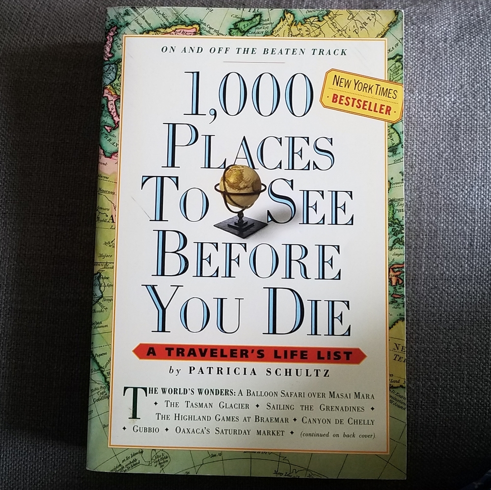 1,000 Places To See Book great condition